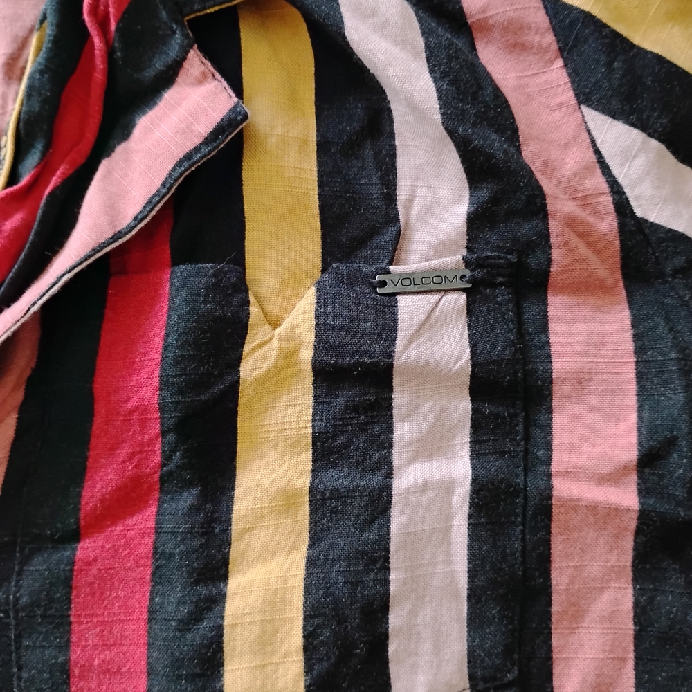 Volcom Multicolor Striped Shirt - Picture 4 of 4